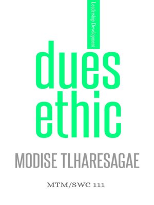 cover image of Dues Ethic
